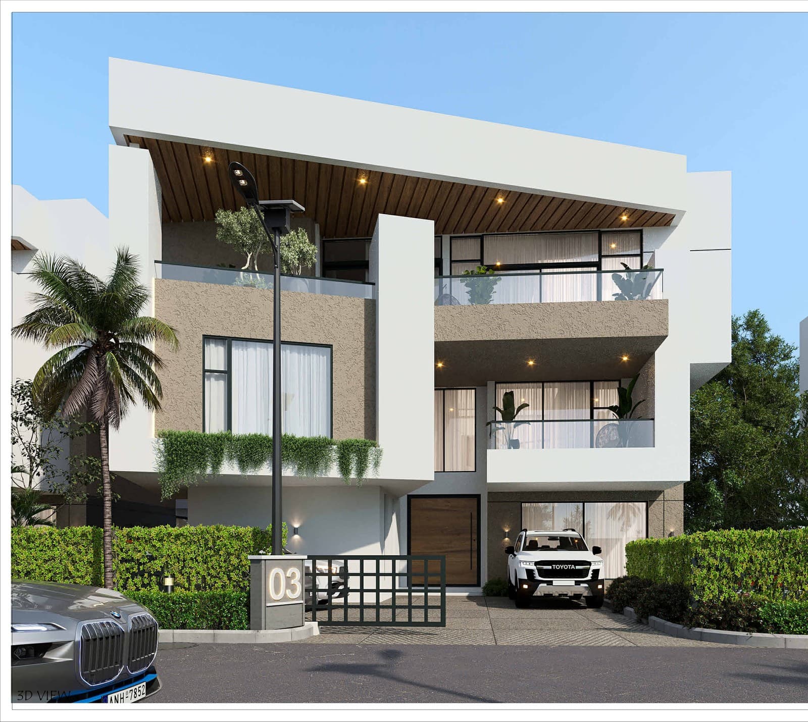 The Ridge — Kapital Villas, Guzape